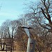 Flight over the City in Riga city