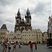 Týn Cathedral in Prague city