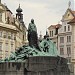 Jan Hus Monument in Prague city