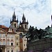 Jan Hus Monument in Prague city