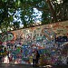 John Lennon's wall in Prague city