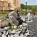 Summer fountain of ECC in Kemerovo city