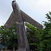 Самолет-памятник МиГ-17 в городе Ашхабад