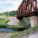Железнодорожный мост через реку Ушайку в городе Томск