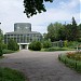 Botanical garden greenhouses in Bucharest city