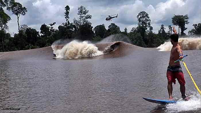 The longest surfing wave | wikipedia