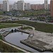 Средний пруд в cистеме гидротехнических сооружений Перервинского бульвара в городе Москва
