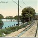 Elkhart River Dam in Elkhart, Indiana city