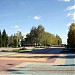 Центральная площадь в городе Строитель