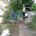 Дикий пляж в городе Запорожье