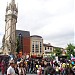 Haymarket Memorial Clock Tower in Leicester city