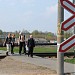 Железнодорожный переезд в городе Быхов
