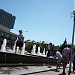 Аллея фонтанов в городе Запорожье