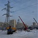 Анкерно-угловые опоры ВЛ 220 кВ в городе Москва