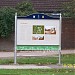 Weddington Information Board in Nuneaton city