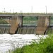 Barragem da Penha no Rio Tietê na São Paulo city