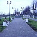Привокзальный сквер в городе Окуловка