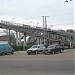 Пешеходный мост в городе Окуловка