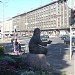 Monument to Voldemārs Irbe in Riga city
