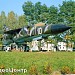 Памятник-самолёт МиГ-23 в городе Новозыбков