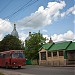 Автобусная остановка «Фабрика МЛП» и павильон «Ремонт обуви» в городе Новозыбков