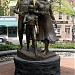 Boston Irish Famine Memorial in Boston, Massachusetts city