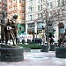 Boston Irish Famine Memorial in Boston, Massachusetts city