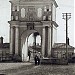 Здесь были Триумфальные (Московские) ворота в городе Калуга