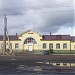 Привокзальная площадь в городе Кулой