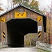 Creek Road Covered Bridge in Conneaut, Ohio city