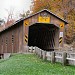 Creek Road Covered Bridge in Conneaut, Ohio city