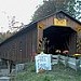 Creek Road Covered Bridge in Conneaut, Ohio city