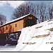 Creek Road Covered Bridge in Conneaut, Ohio city