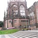 Ruins of Coventry Cathedral in Coventry city