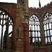 Ruins of Coventry Cathedral in Coventry city