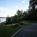 спуск к берегу и костровой площадке в городе Бердск