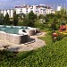 Kosovo fountain in Pristina city