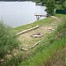 костровая площадка на берегу в городе Бердск