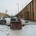 Мостик через трубы в городе Губкинский