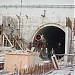 Портал тоннелей метрополитена на перегоне Московская - Горьковская в городе Нижний Новгород