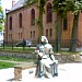 Ławeczka - pomnik Mikołaja Kopernika in Olsztyn city