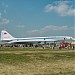 SST Tupolev Tu-144D (77115) aircraft on display