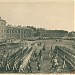 Плац большого Гатчинского дворца в городе Гатчина