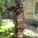 Двор со скульптурами в городе Саратов