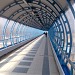 Крытый надземный пешеходный переход в городе Люботин