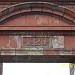 Entrance remains of Courtaulds Factory