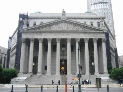 New York County Courthouse New York City New York