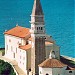 St. George's Church in Piran city