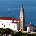 St. George's Church in Piran city