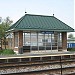 Hanson Park Metra Station in Chicago, Illinois city